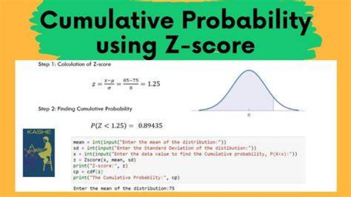 Getting probability from z-score on TI-83