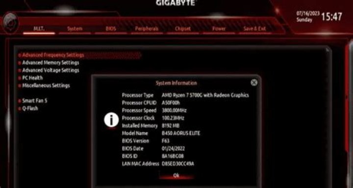 Gigabyte motherboard BIOS version, F3 or F5?