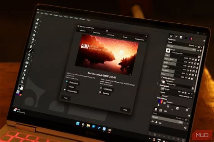 GIMP isn't running
