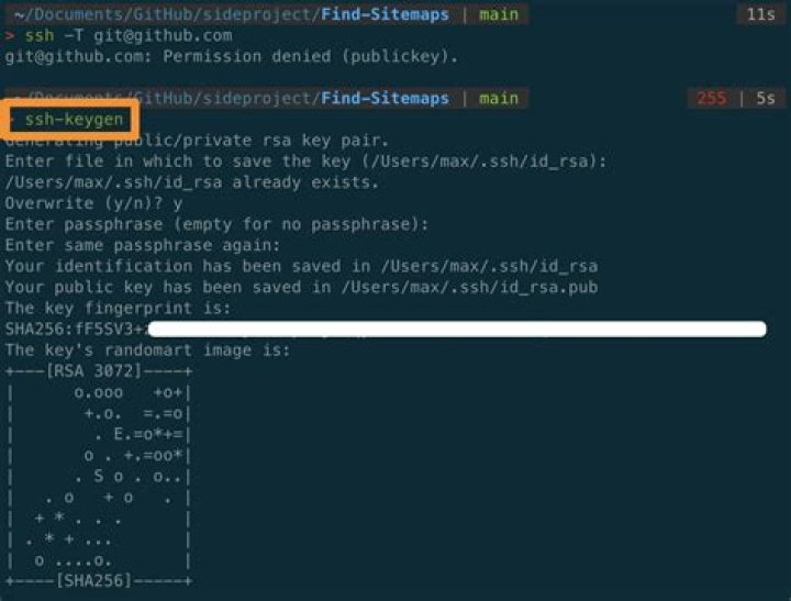GitHub Egit ssh