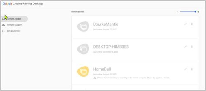 Give permanent access to a computer via Chrome Remote Desktop?
