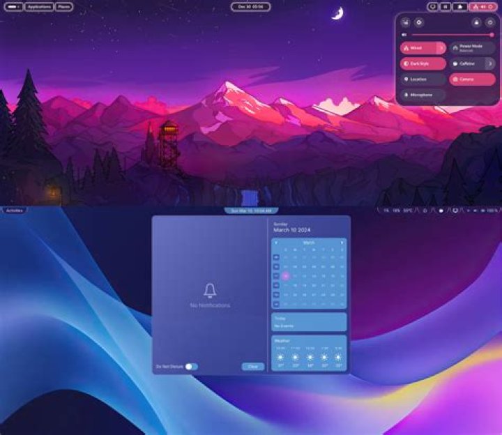 Gnome-Shell top panel over fullscreen games