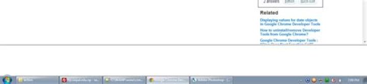 Google Chrome Developer Tools not displaying