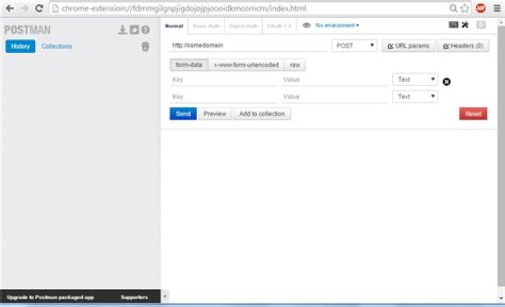 Google Chrome Extension to submit POST/GET requests?
