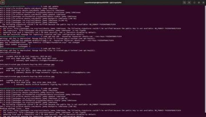 GPG Error: Unknown error executing apt-key