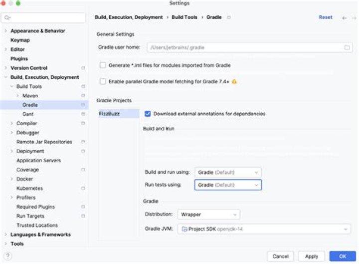 Gradle-File warnings In IntelliJ IDEA 2019.1