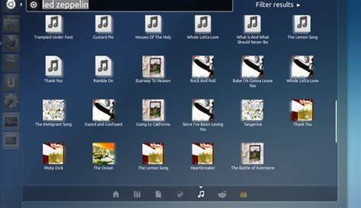 Grooveshark music lens