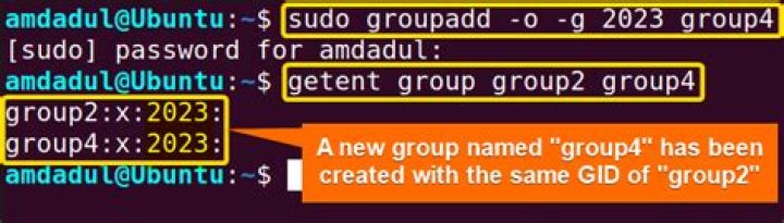 groupadd: command not found