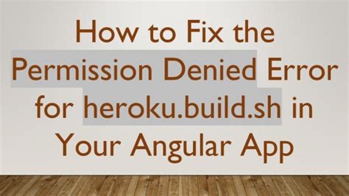 heroku container:login permission denied error troubleshooting question