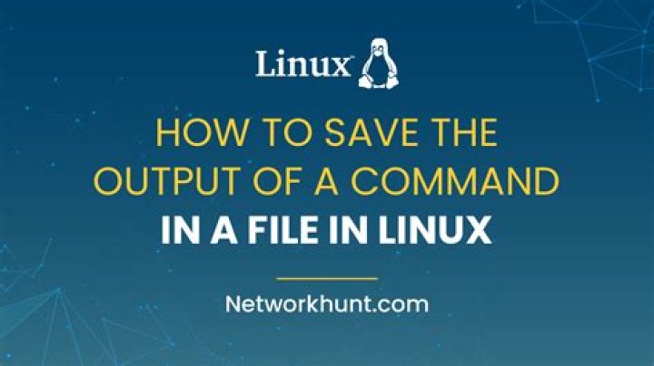Hiding output of a command