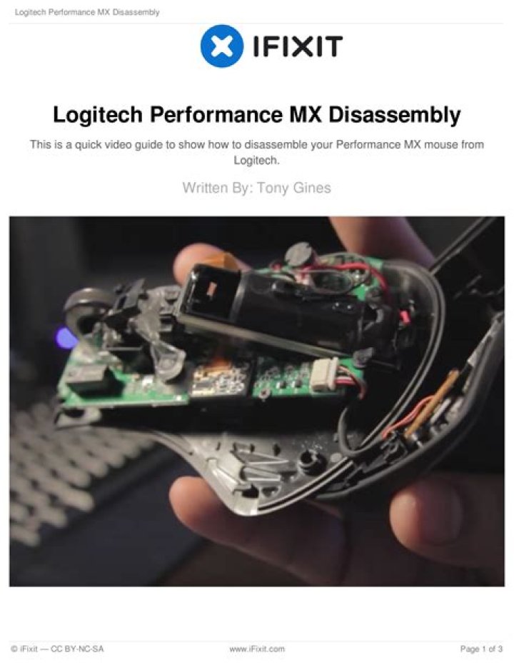 High-pitched noise from Logitech Performance MX