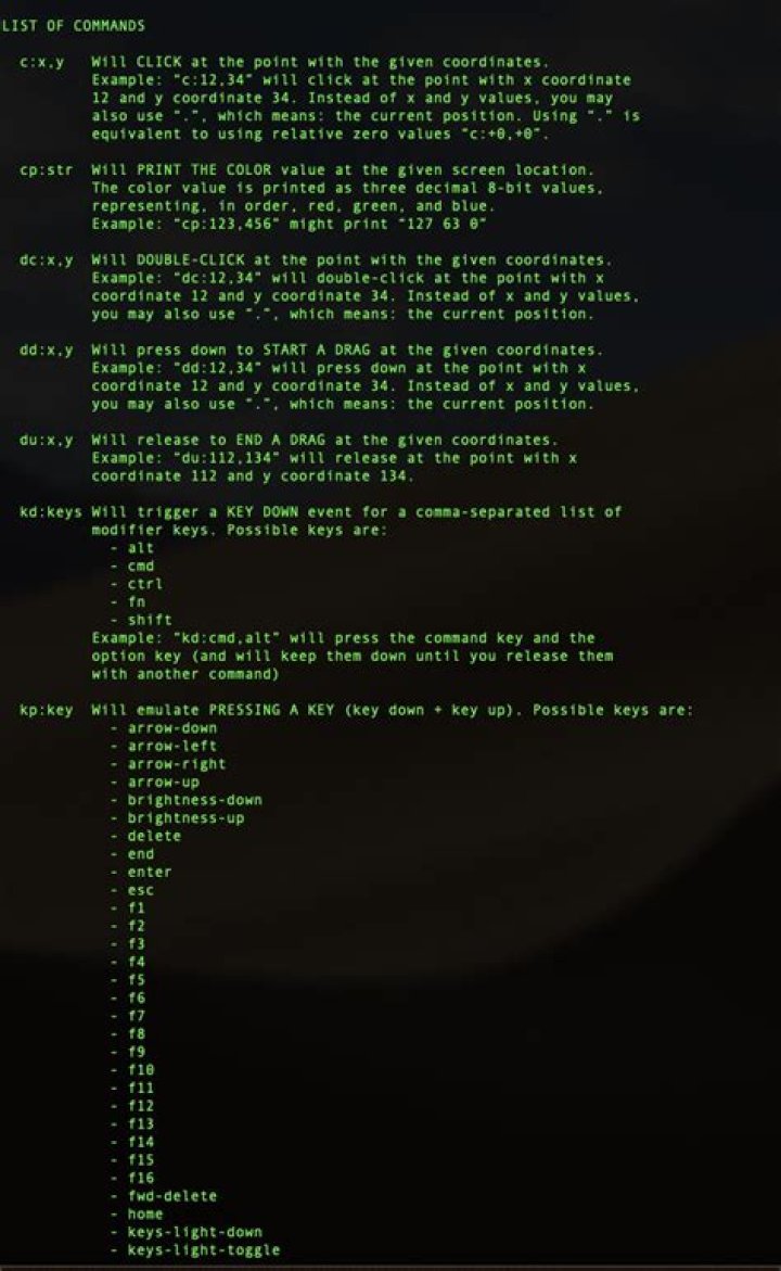 How can I automate mouse movement in OS X via AppleScript or a shell script?