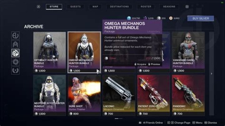 How can I complete my Omega Mechanos set?