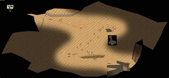 How can I cross the Haunted Wasteland if I can't see well enough?