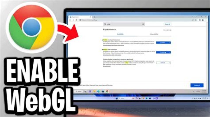 How can I enable WebGL in my browser?