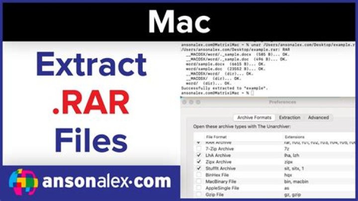 How can I extract .rar files on the Mac? [closed]
