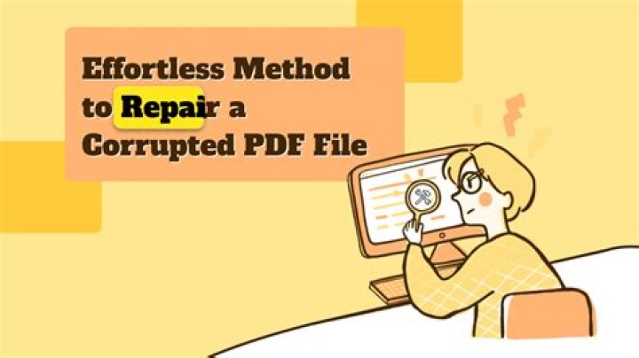 How can I fix/repair a corrupted PDF file?