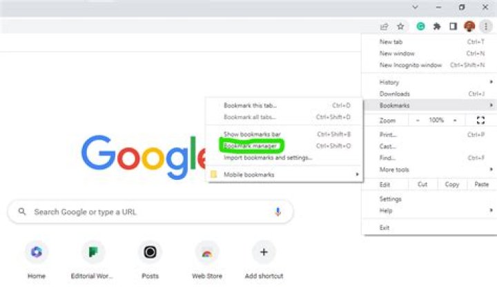 How can I Import Exported Chrome bookmarks and REPLACE existing bookmarks?