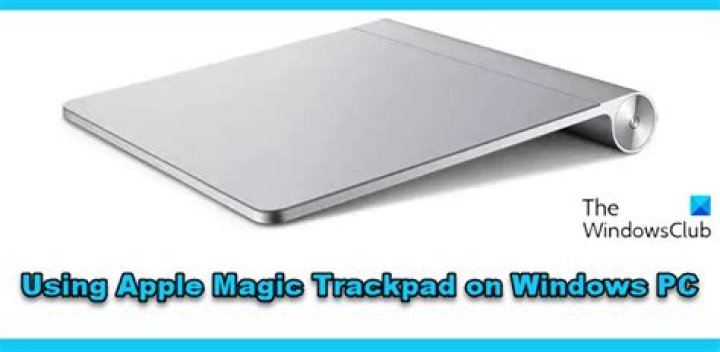 How can I install an Apple Magic Trackpad on a PC without Boot Camp?