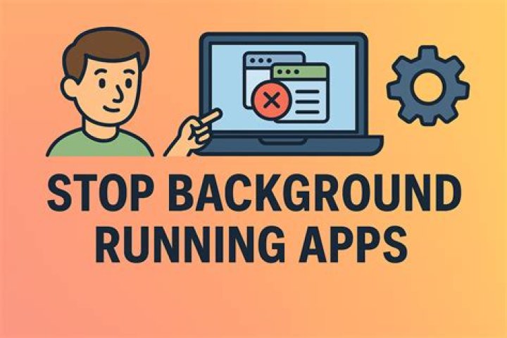 How can I prevent an app (specifically zoom) from running in the background when I close it?
