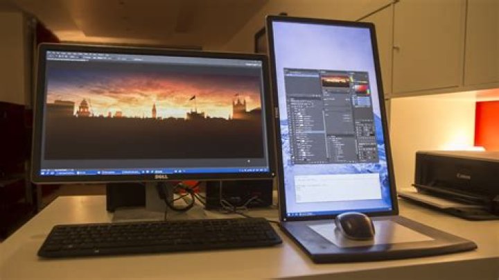 How can I share a monitor between two computers?
