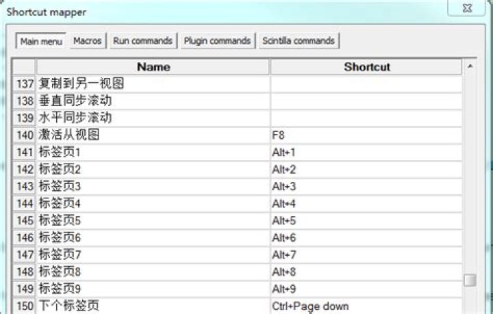 How can I switch tabs in Notepad++ via Ctrl+PgUp/Down? [duplicate]