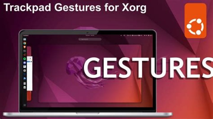 How configure gestures on Ubuntu 22.04 lts