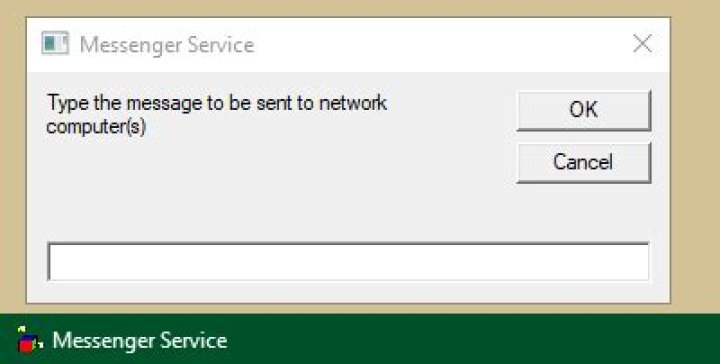 How could I send a message to someone through my wifi network?