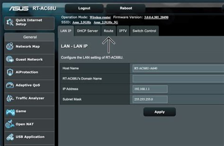 How do I block a device from accessint internet through ASUS RT-AC68U router