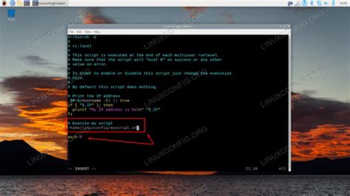How do I edit the rc.local file on my Raspberry using another PC?