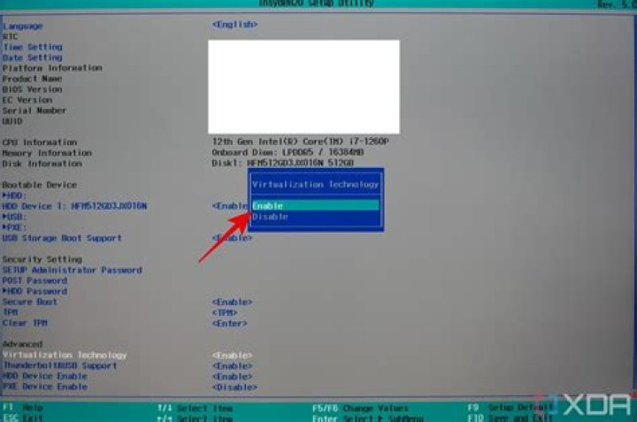 How do I enable VT-X?