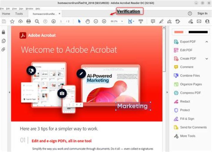 How do I install Adobe Acrobat in Ubuntu 16.04?