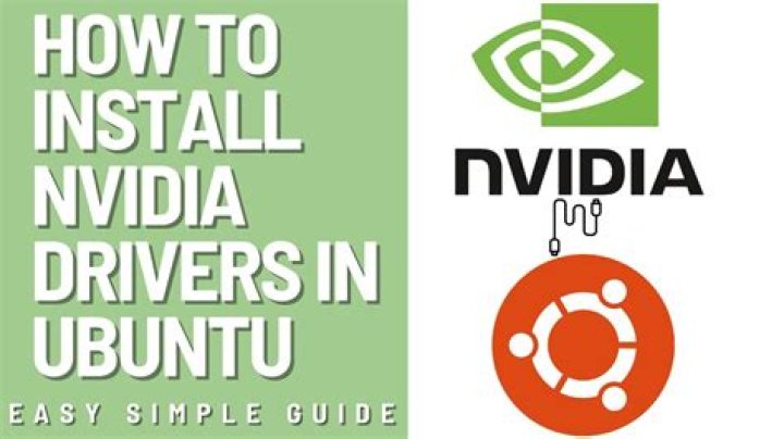How do I install the correct nvidia drivers on ubuntu?