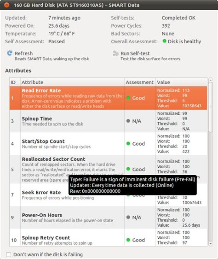 How Do I interpret HDD S.M.A.R.T Results?