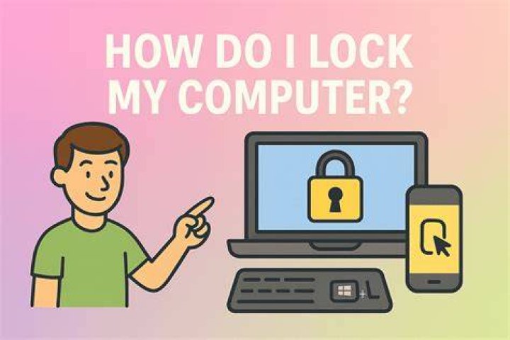 How do I lock the desktop screen via command line?