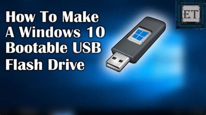 How do I make a bootable USB from Windows?