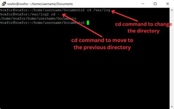 How do I move to directory 