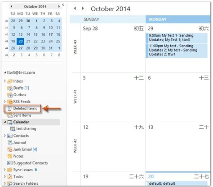 How do I recover accidentally deleted/canceled meetings in Outlook 2013 calendar? [duplicate]