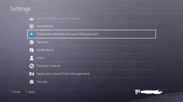 How do I see what streaming accounts are already tied to my PS4?