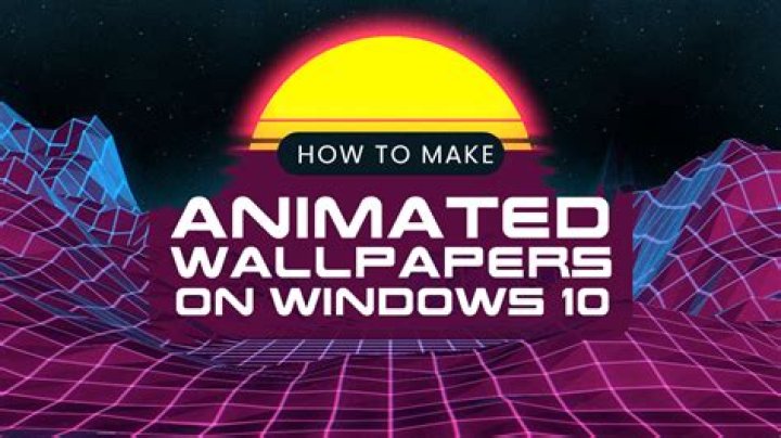 How do I set an animated wallpaper on Windows 7?
