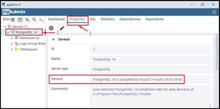 How do I set which PostgreSQL version is to be used by default?