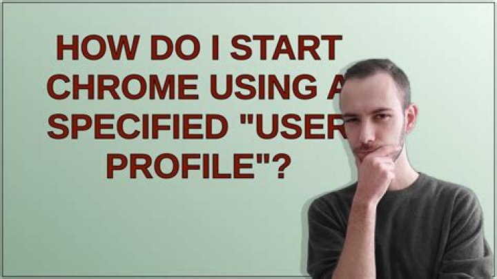 How do I start Chrome using a specified 