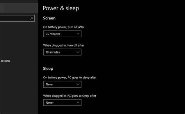 How do I stop Windows 10 going to sleep after locking with Win+L key