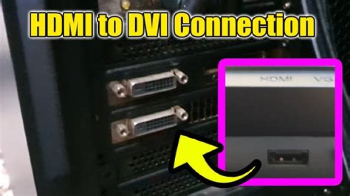 How do I switch the input for my monitor from DVI to HDMI from my PC?
