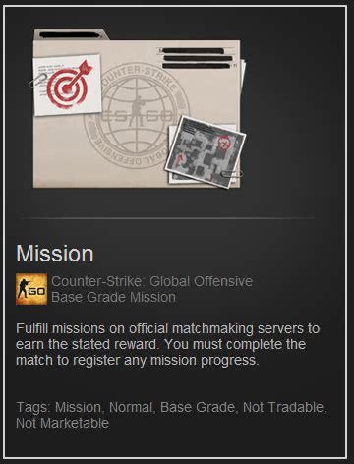 How do the new Missions work in CS GO?