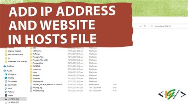 How do you add an IP address/hostname pair to the host file in Windows 7?