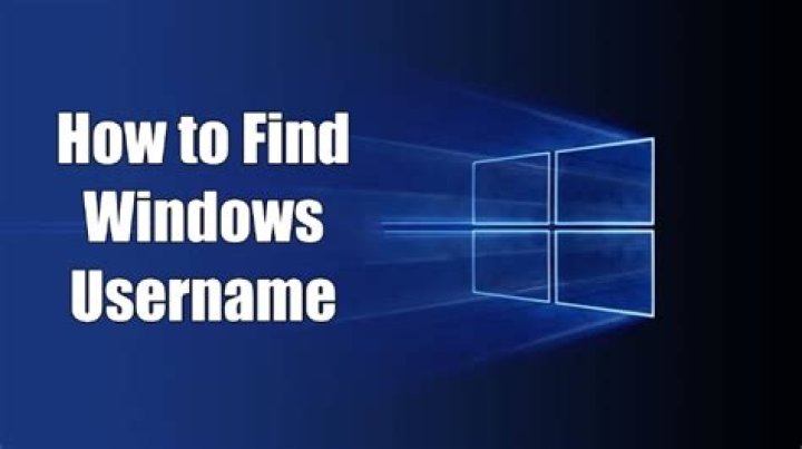How do you find the current user in a Windows environment?