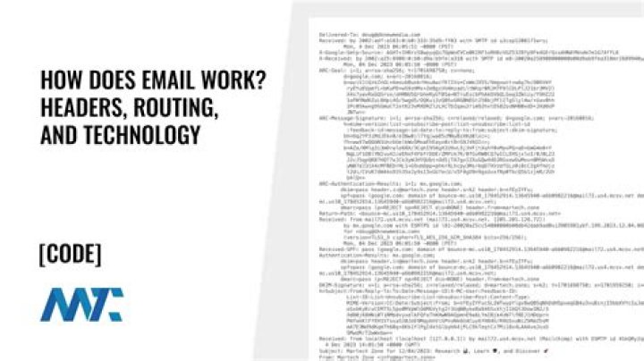 How does email routing work?
