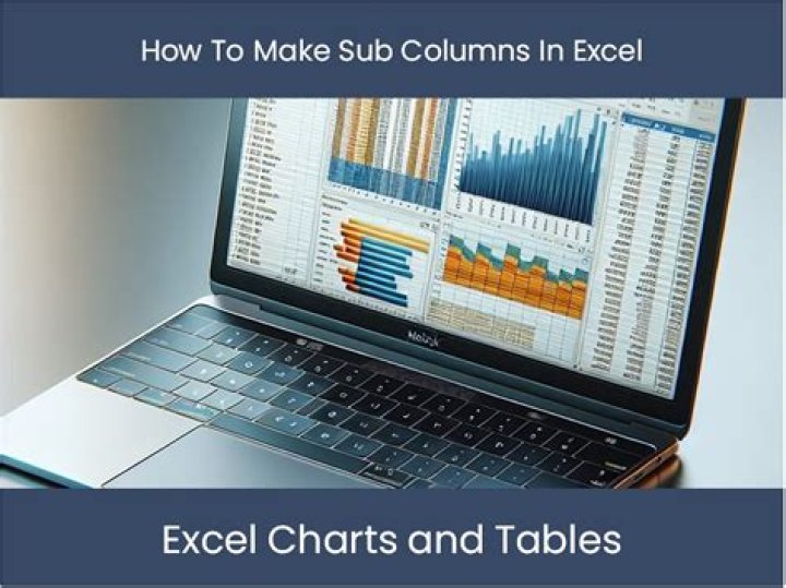 How I do sub-columns in Excel