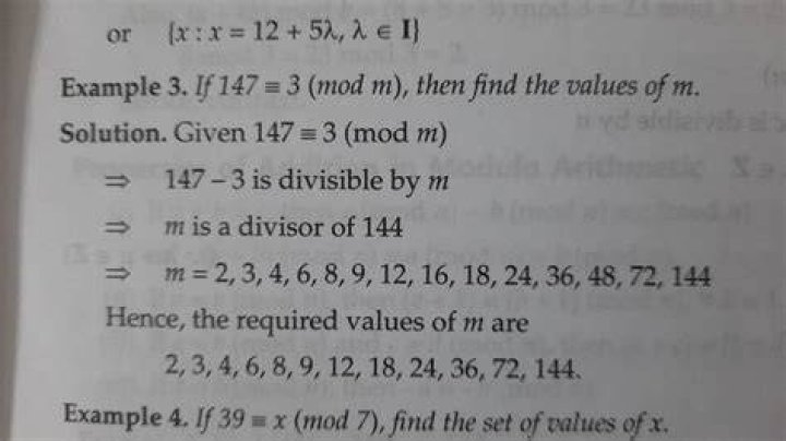 How is $3\equiv 3\bmod{5}$